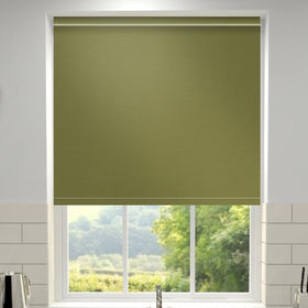 Primary Made to Measure Blackout Roller Blind Bright Green Avacado