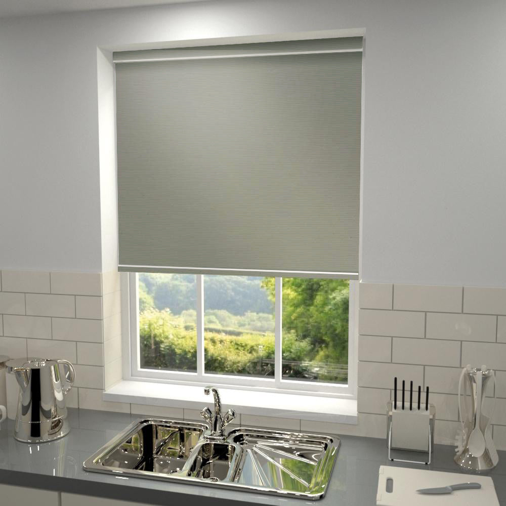 Primary Made to Measure Roller Blind Limestone Granite