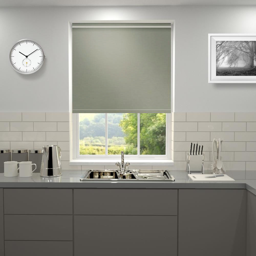 Primary Made to Measure Blackout Roller Blind Limestone Granite
