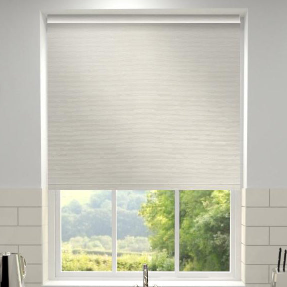 Primary Made to Measure Blackout Roller Blind Brilliant White