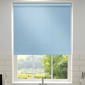 Primary Made to Measure Roller Blind Air Blue Sky Blue