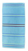 Catherine Lansfield Rainbow Beach Towel Pair 76cm x 160cm Blue