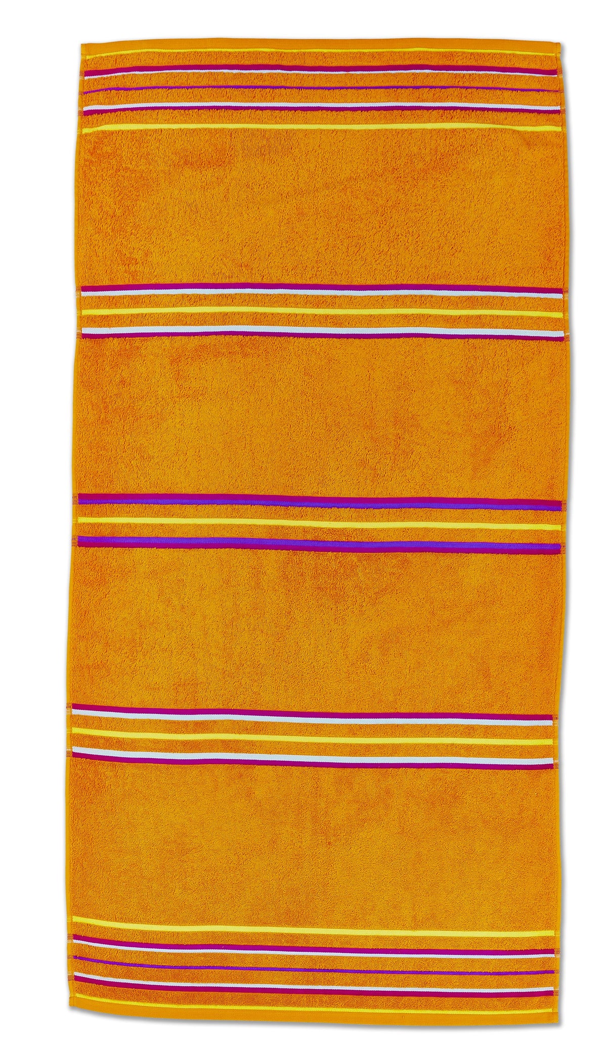 Catherine Lansfield Rainbow Beach Towel Pair 76cm x 160cm Pink