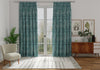 Arcadia Made to Measure Curtain Turquoise