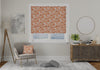 Bergen Made to Measure Roman Blind Burnt Orange