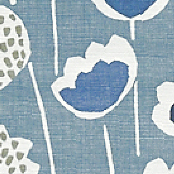 Clara Made to Measure Roman Blind Indigo