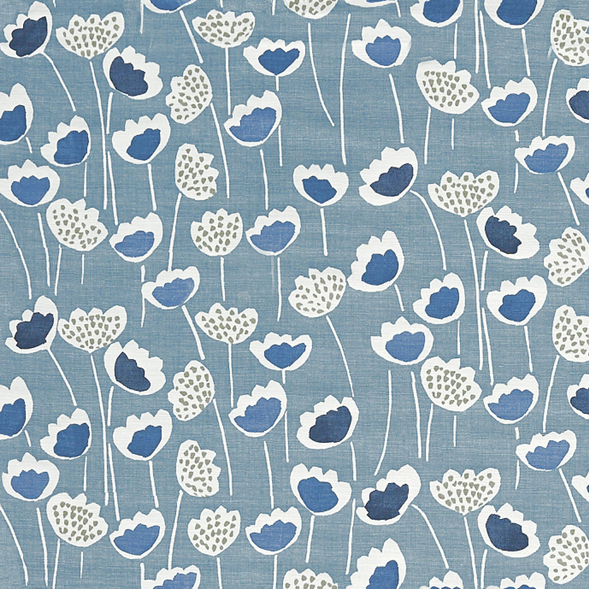 Clara Made to Measure Curtain Indigo