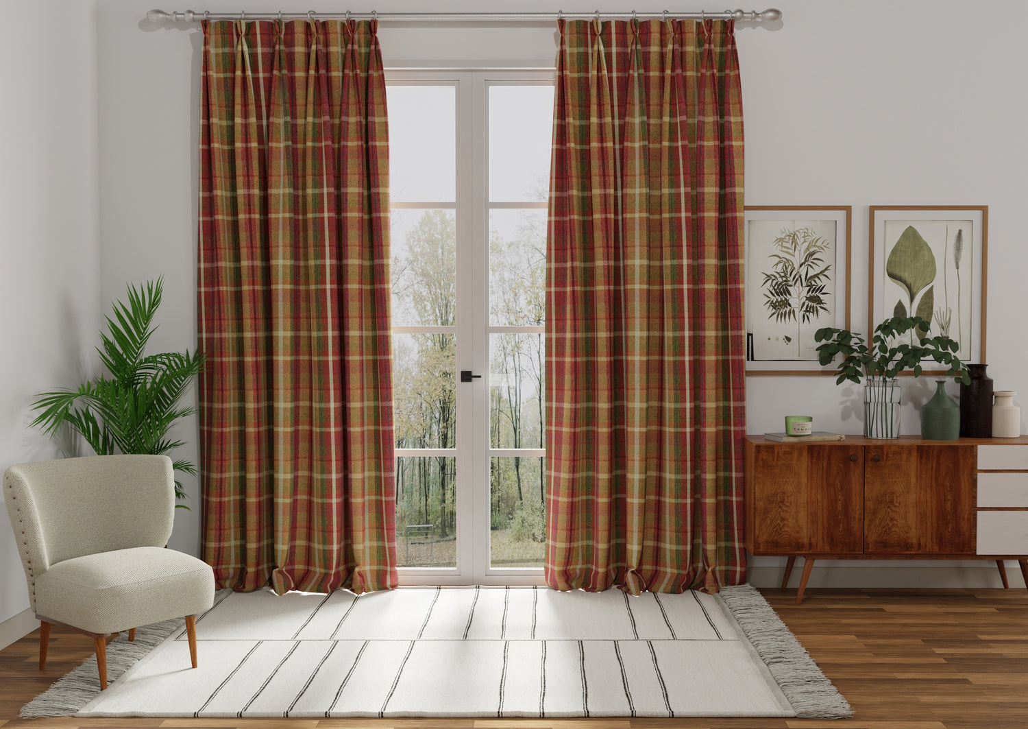 Galloway Made to Measure Curtain Rustic
