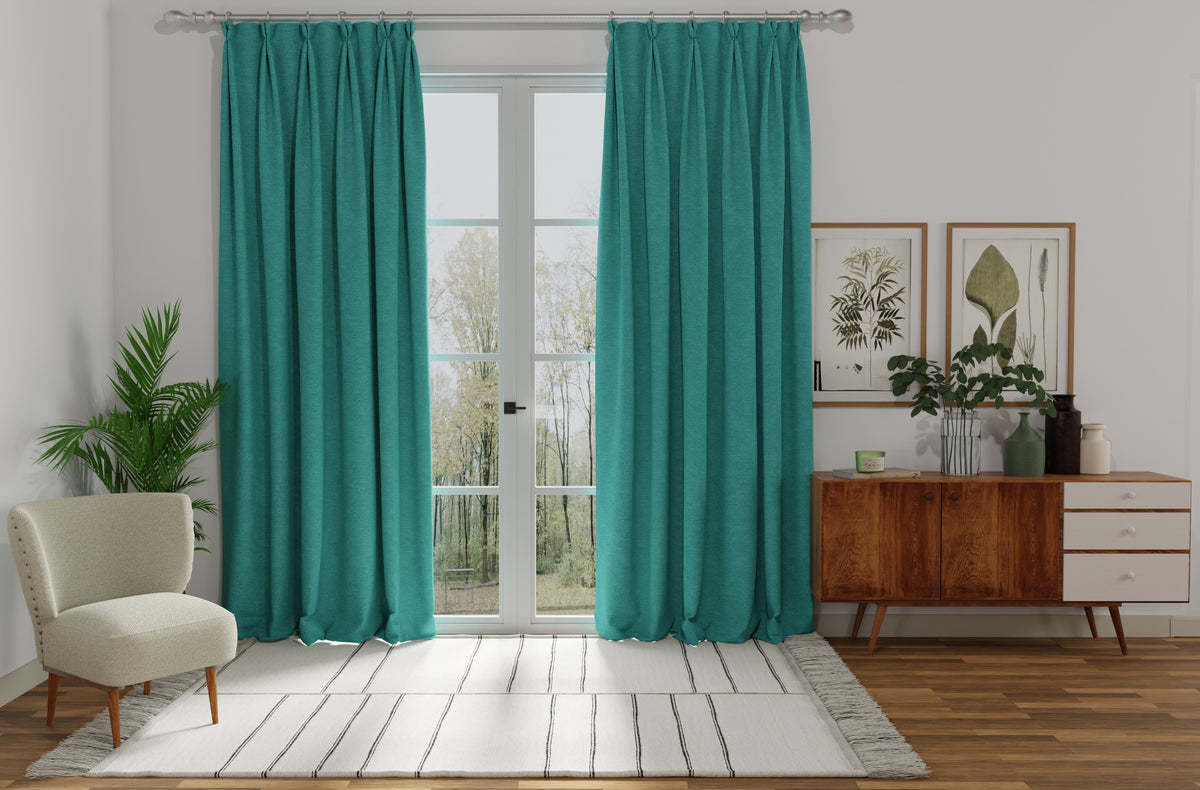 Kensington Made to Measure Curtain Peacock