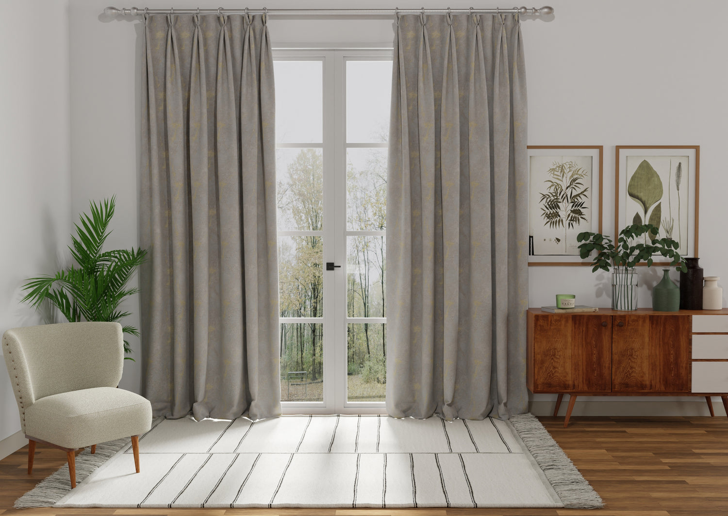 Lava Made to Measure Curtain Natural