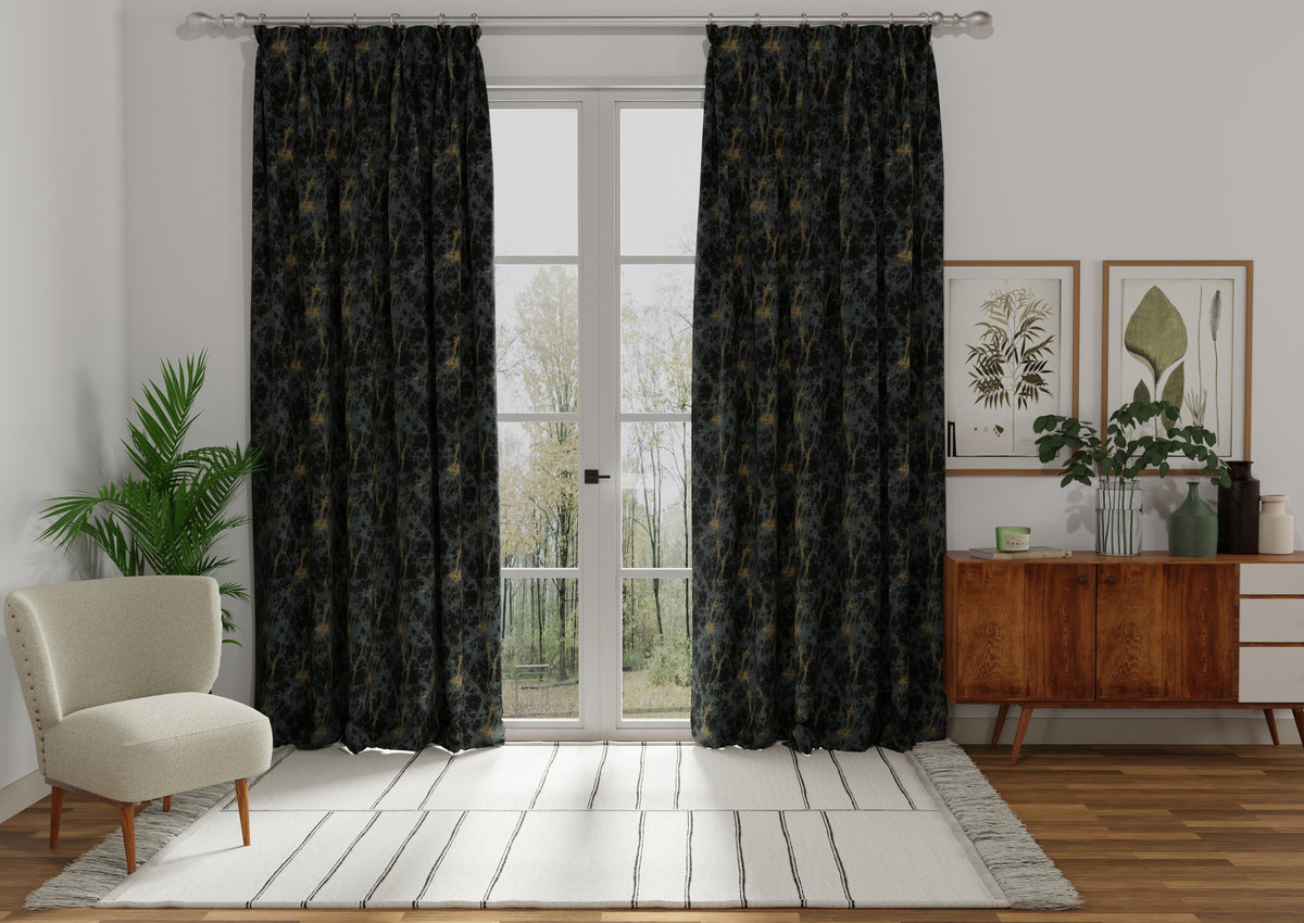 Lava Made to Measure Curtain Teal