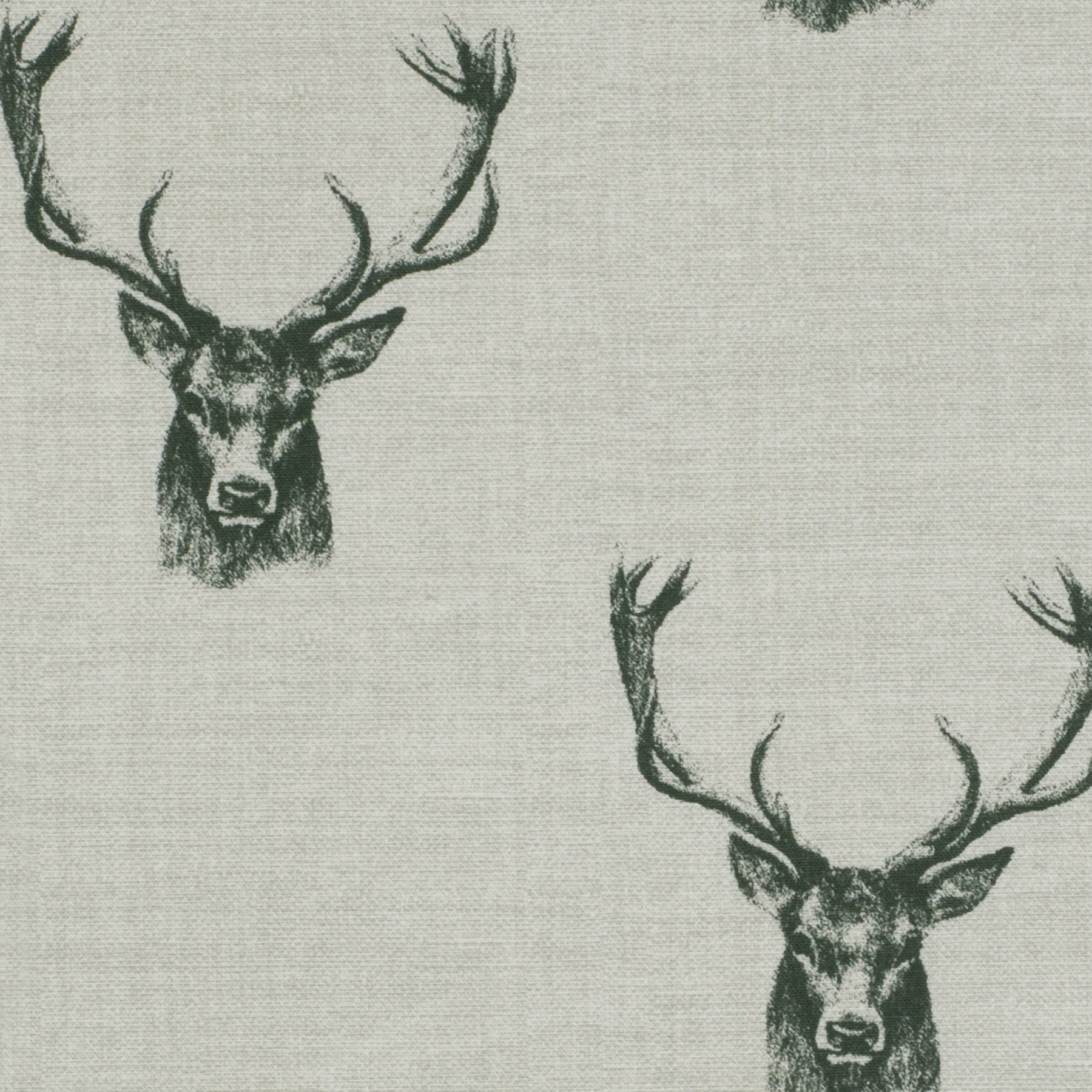 Stags Made to Measure Roman Blind Charcoal