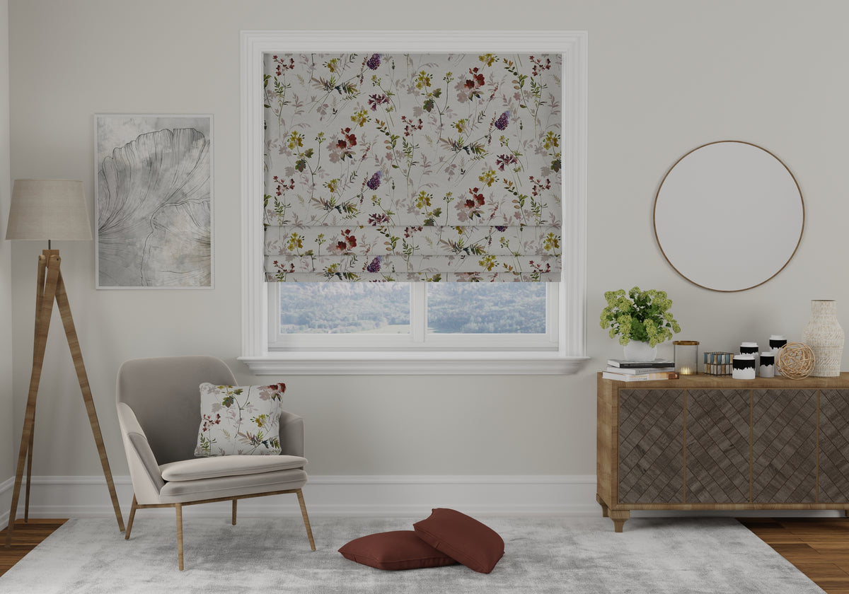 Tuileries Made to Measure Roman Blind Rose Quartz