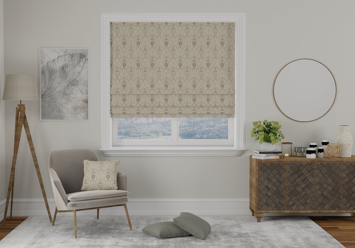 Verona Made to Measure Roman Blind Azzuro