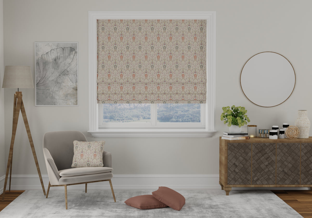 Verona Made to Measure Roman Blind Rosso