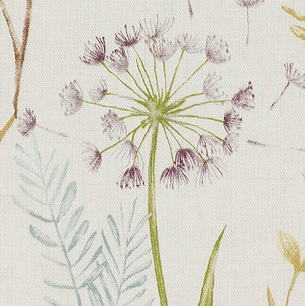 Wild Flower Made to Measure Curtain Terracotta