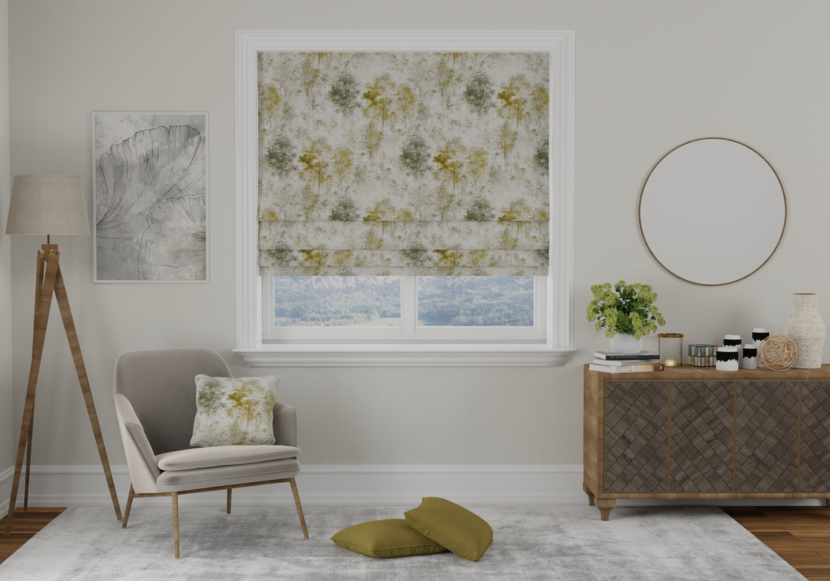 Woodland Made to Measure Roman Blind Fennel