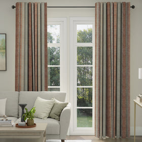 Linda Barker Home Bidar Blackout Made To Measure Curtains Spice
