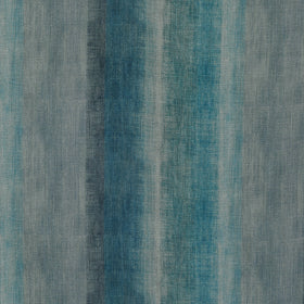 Linda Barker Home Bidar Printed Blackout Fabric Saphire