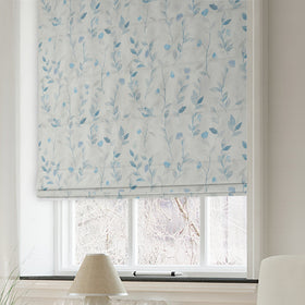 Reus Made to Measure Roman Blind Cornflower Blue