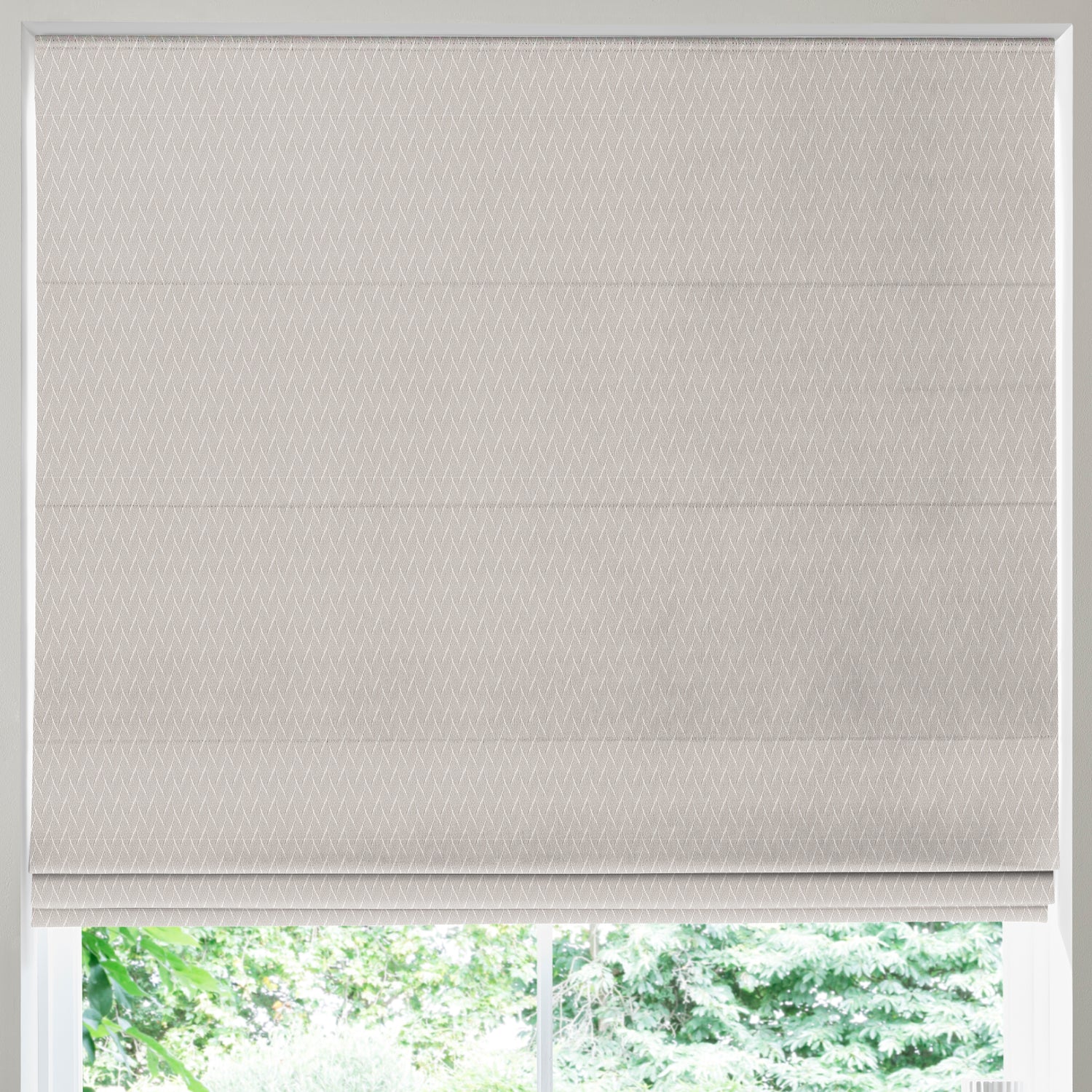 Kivu Made to Measure Roman Blind Graphite