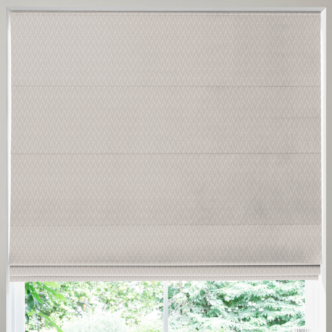 Kivu Made to Measure Roman Blind Graphite