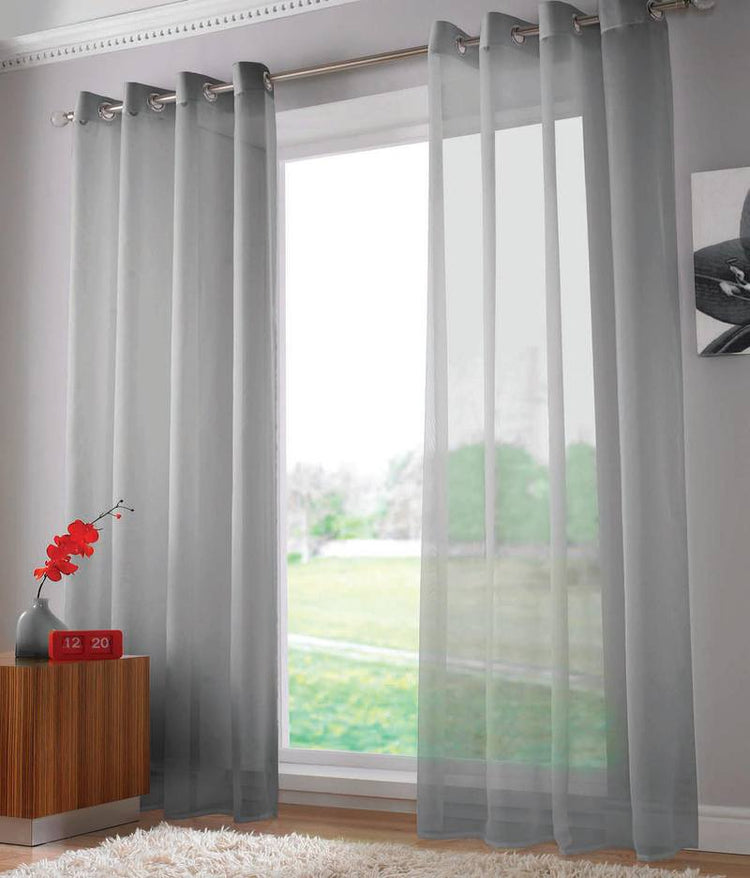 Plain Ring Top Voile Panel
