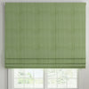ANTE DECOR Burgess Printed Cotton Stripe Made To Measure Curtains Green