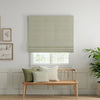 ANTE DECOR Burgess Printed Cotton Stripe Made To Measure Roman Blind Beige