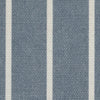 ANTE DECOR Burgess Printed Cotton Stripe Made To Measure Curtains Blue