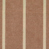 ANTE DECOR Burgess Printed Cotton Stripe Made To Measure Roman Blind Sienna