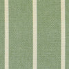 ANTE DECOR Burgess Printed Cotton Stripe Made To Measure Roman Blind Green