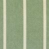 ANTE DECOR Burgess Printed Cotton Stripe Made To Measure Curtains Green