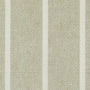 ANTE DECOR Burgess Printed Cotton Stripe Made To Measure Curtains Beige Sample Image