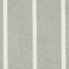 ANTE DECOR Burgess Printed Cotton Stripe Made To Measure Roman Blind Soft Grey