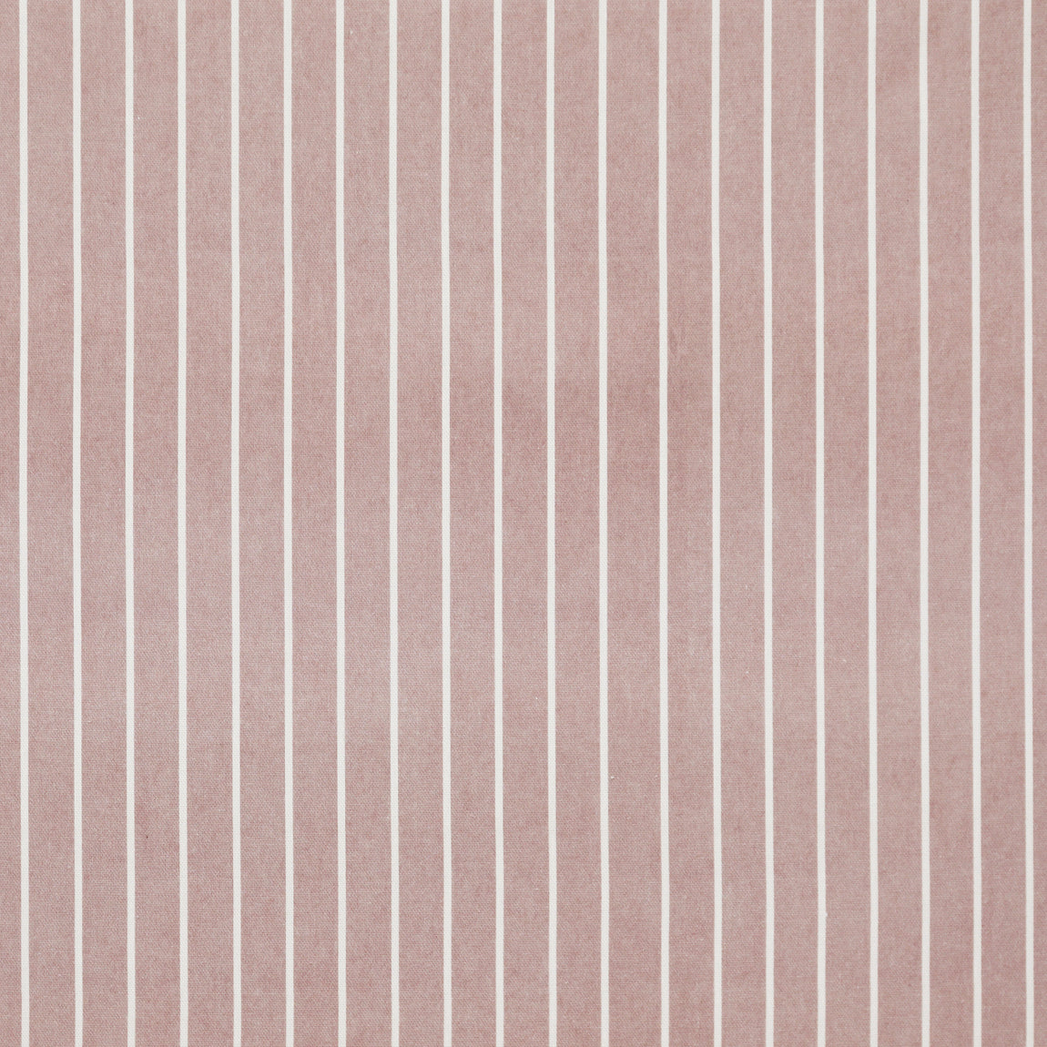 ANTE DECOR Burgess Printed Cotton Stripe Fabric Pink