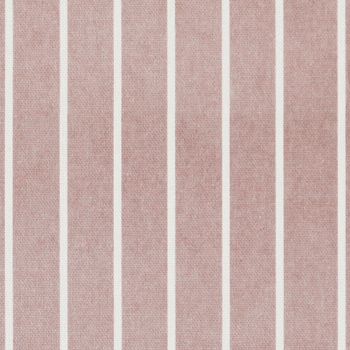 ANTE DECOR Burgess Printed Cotton Stripe Fabric Pink