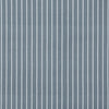 ANTE DECOR Burgess Printed Cotton Stripe Fabric Blue
