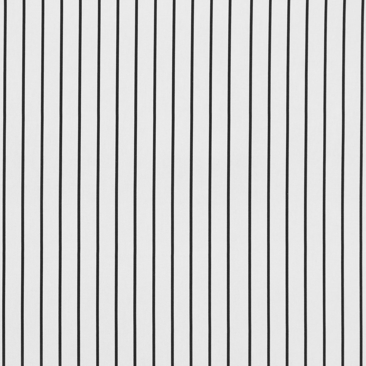 ANTE DECOR Burgess Printed Cotton Stripe Made To Measure Roman Blind White Black