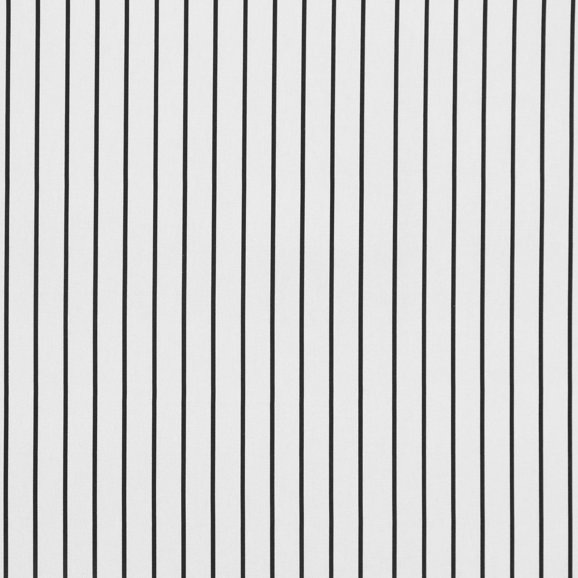 ANTE DECOR Burgess Printed Cotton Stripe Made To Measure Roman Blind White Black