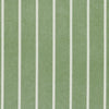 ANTE DECOR Burgess Printed Cotton Stripe Fabric Green