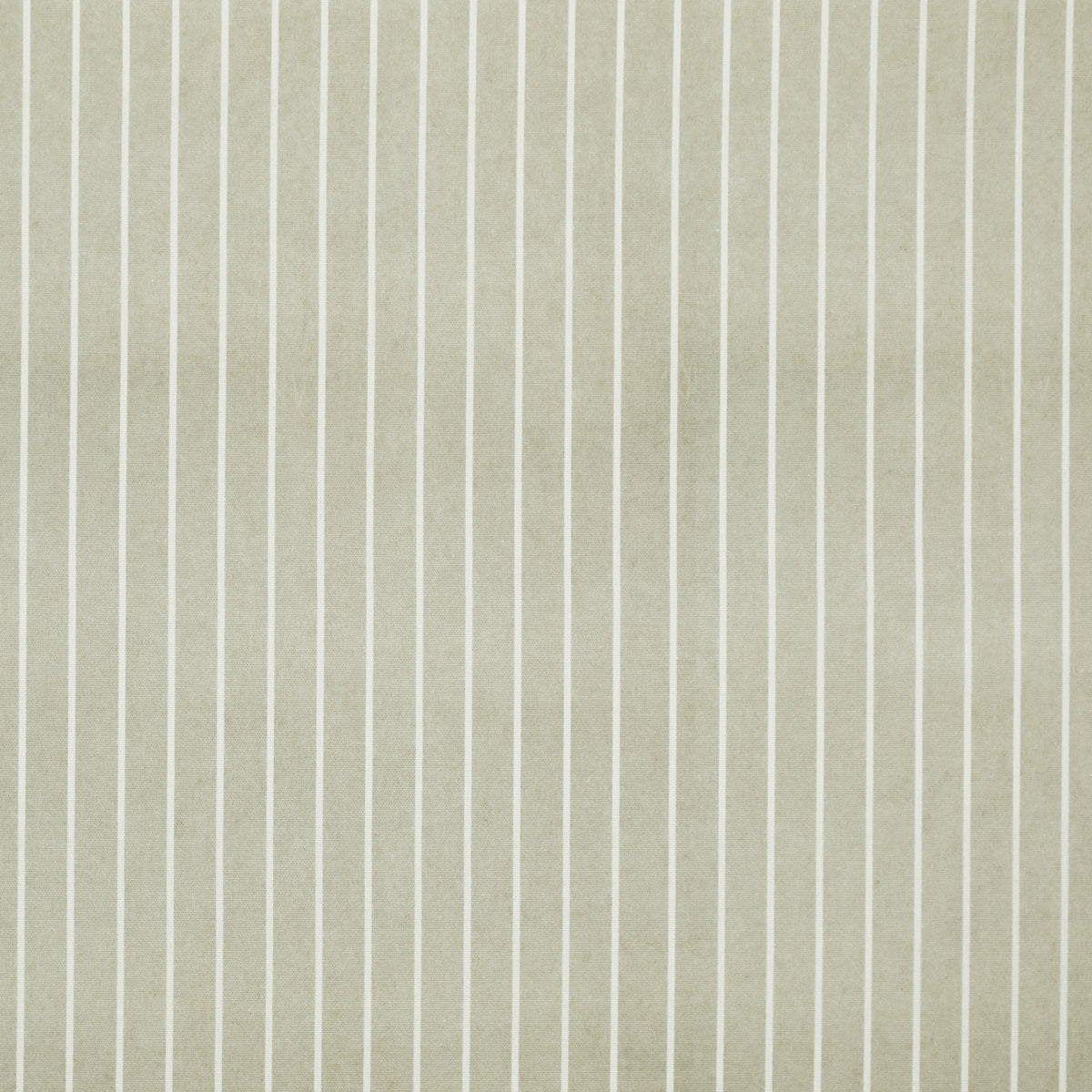 ANTE DECOR Burgess Printed Cotton Stripe Fabric Beige