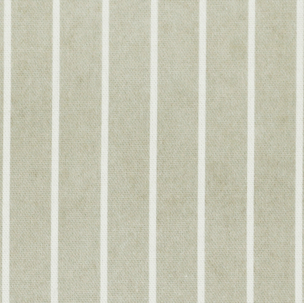ANTE DECOR Burgess Printed Cotton Stripe Fabric Beige