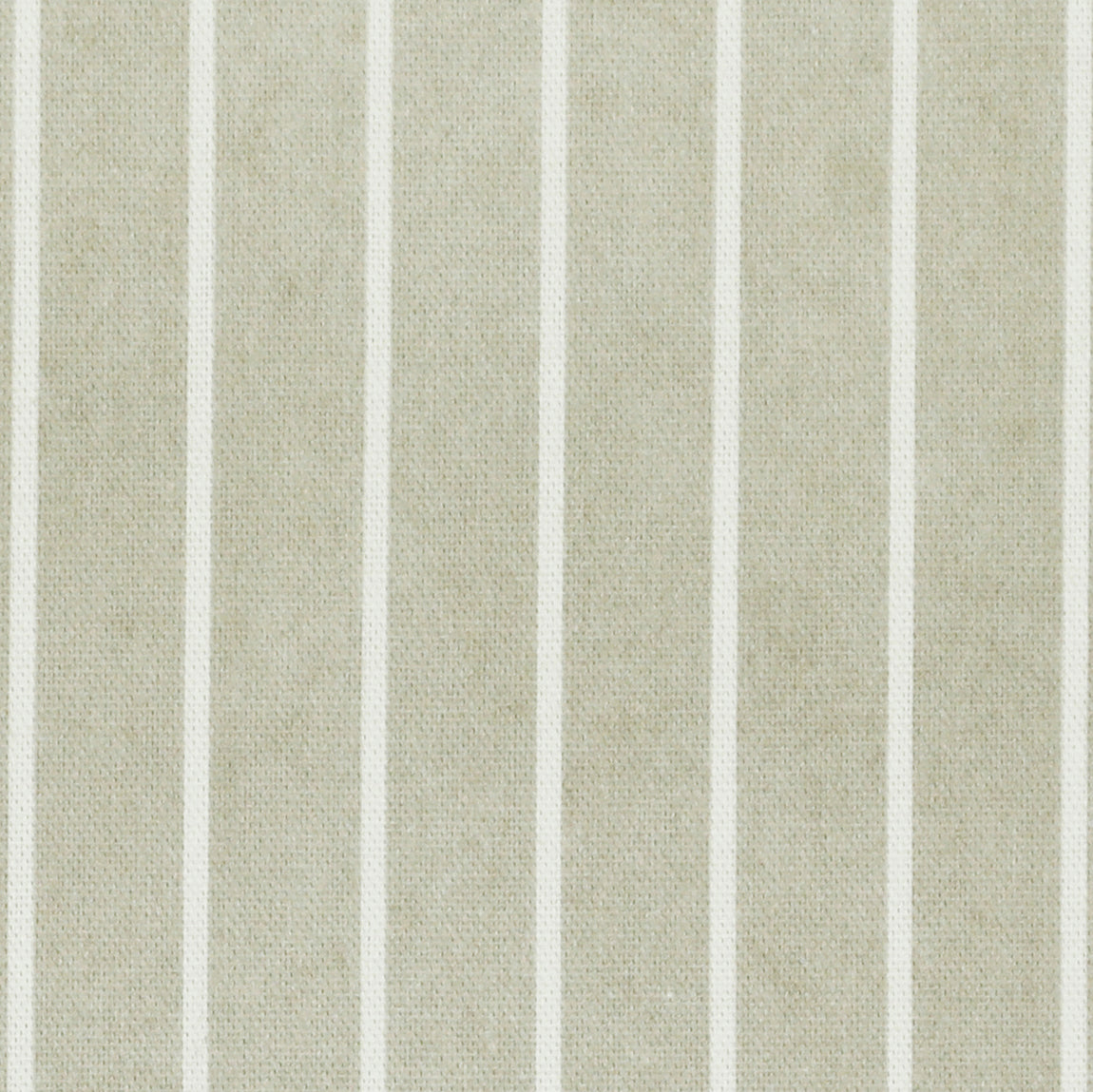 ANTE DECOR Burgess Printed Cotton Stripe Fabric Beige