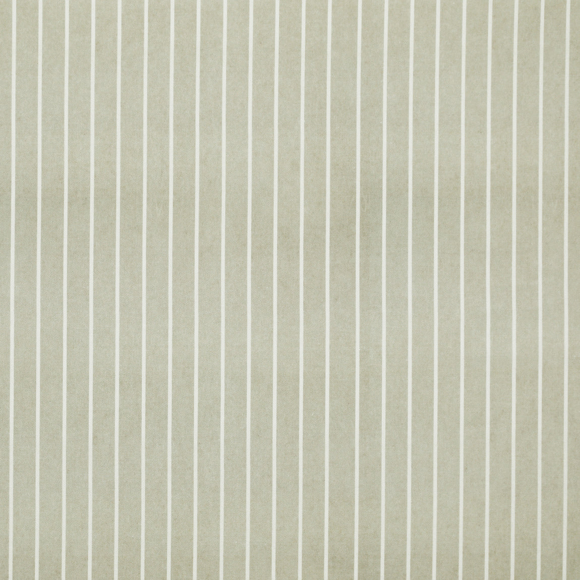 ANTE DECOR Burgess Printed Cotton Stripe Fabric Beige