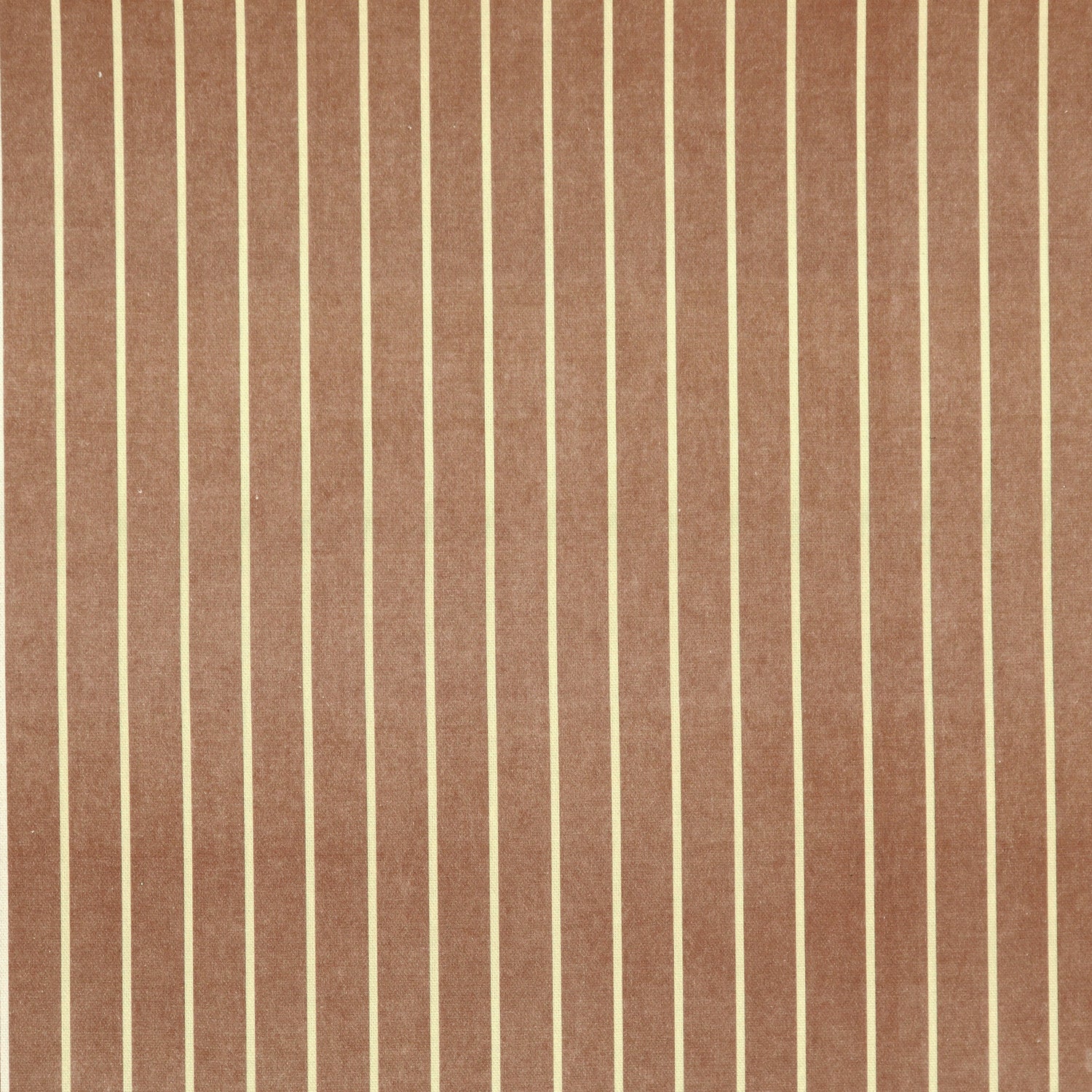 ANTE DECOR Burgess Printed Cotton Stripe Made To Measure Curtains Sienna