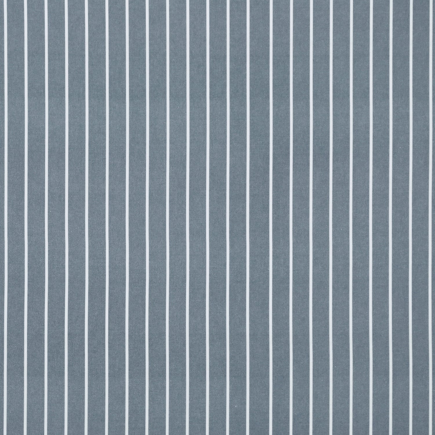 ANTE DECOR Burgess Printed Cotton Stripe Made To Measure Curtains Blue