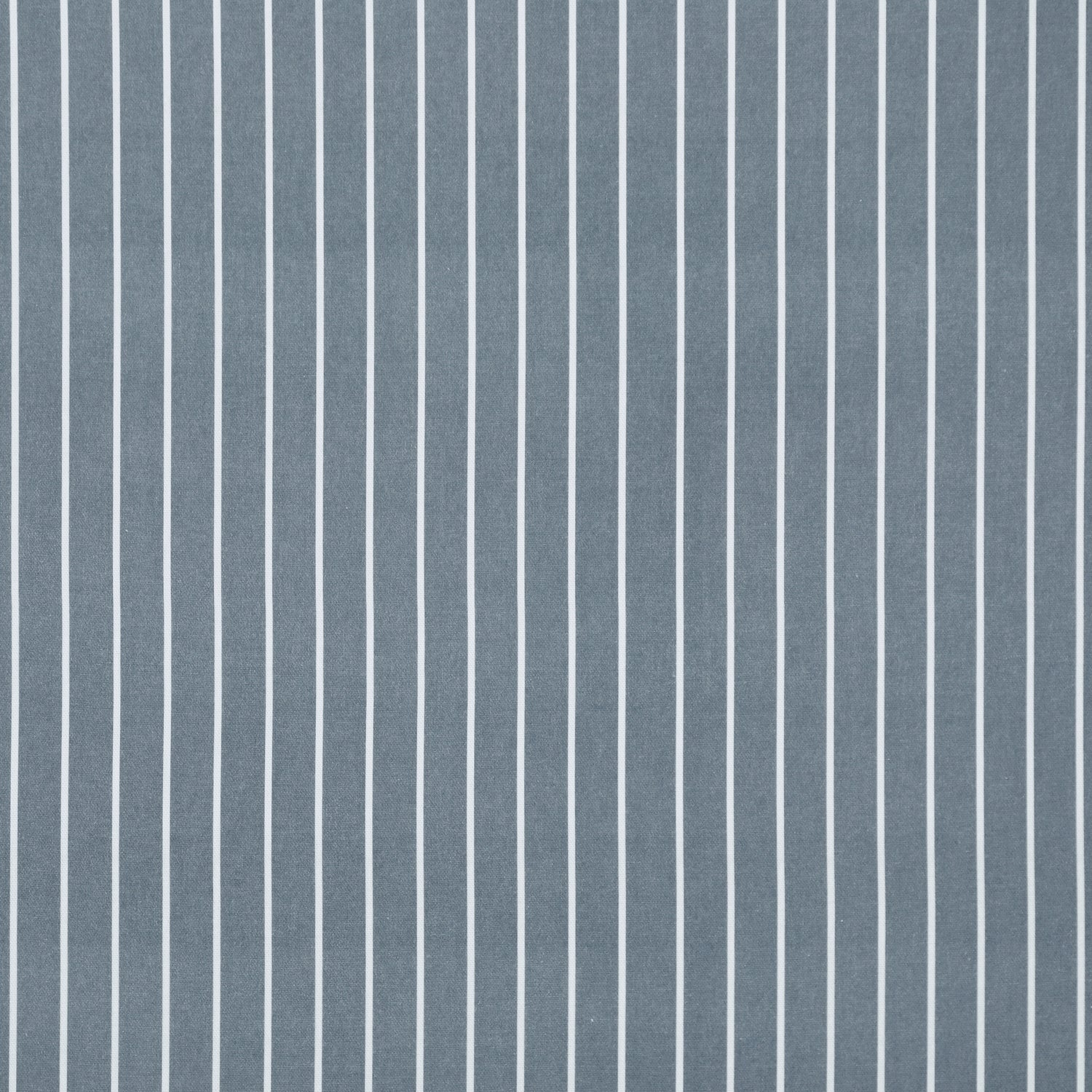 ANTE DECOR Burgess Printed Cotton Stripe Made To Measure Roman Blind Blue