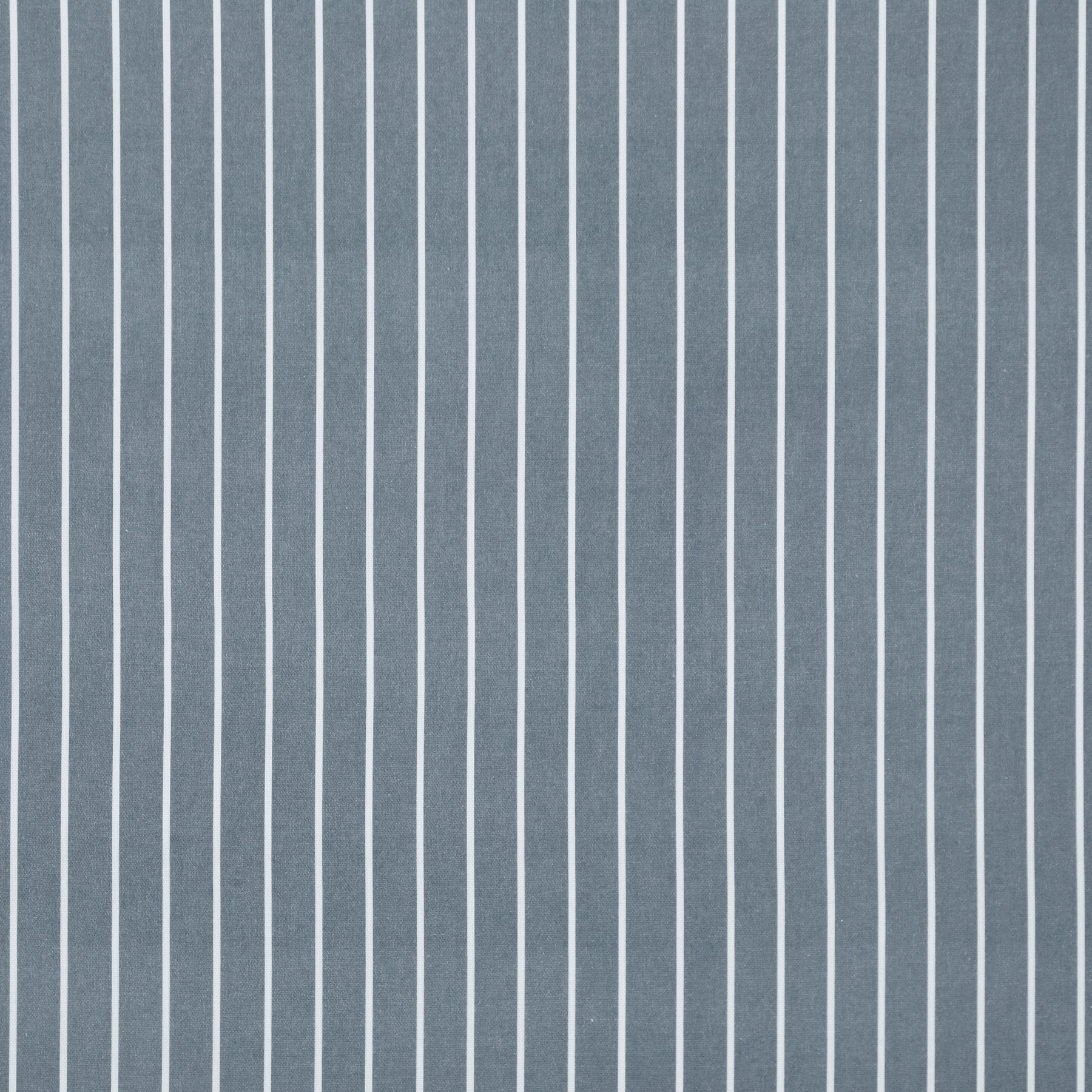 ANTE DECOR Burgess Printed Cotton Stripe Made To Measure Roman Blind Blue