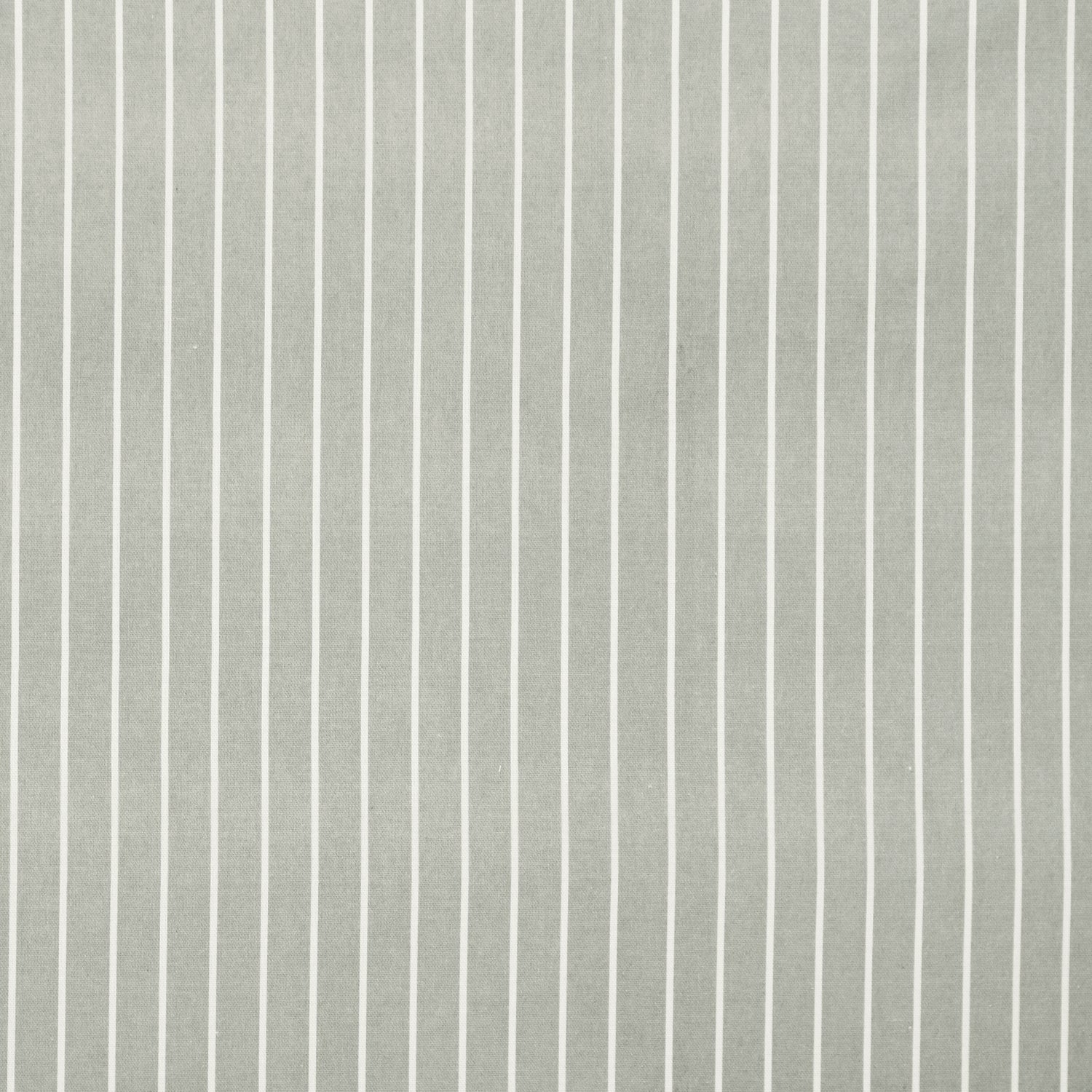 ANTE DECOR Burgess Printed Cotton Stripe Made To Measure Curtains Soft Grey